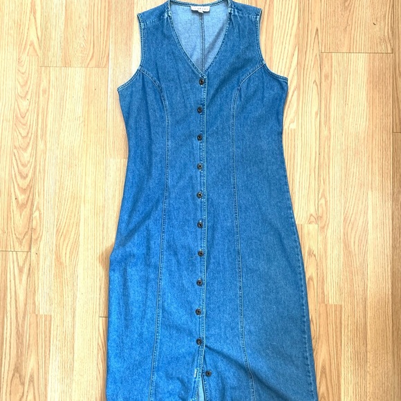 Scarlett Dresses & Skirts - Vintage Jeans MIDI Dress